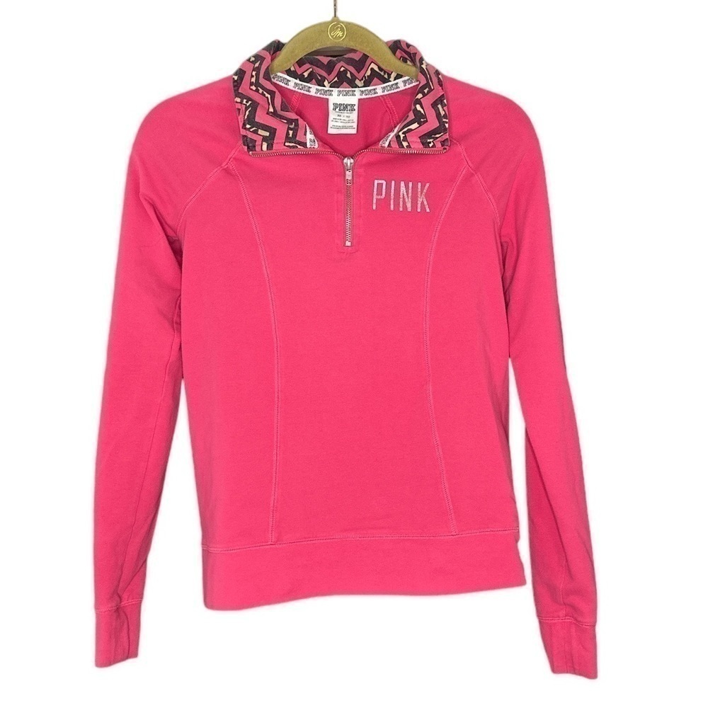 VICTORIA’S Secret PINK Quarter Zip Pullover